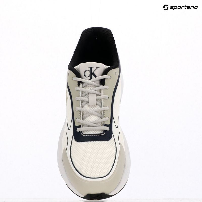 Moteriški batai Calvin Klein YW0YW01887 Retro Tennis Knit Mg bright white/silver bich/navy 9