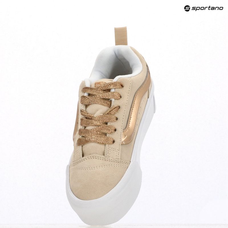 Batai Vans Knu Stack High Shine gold 9