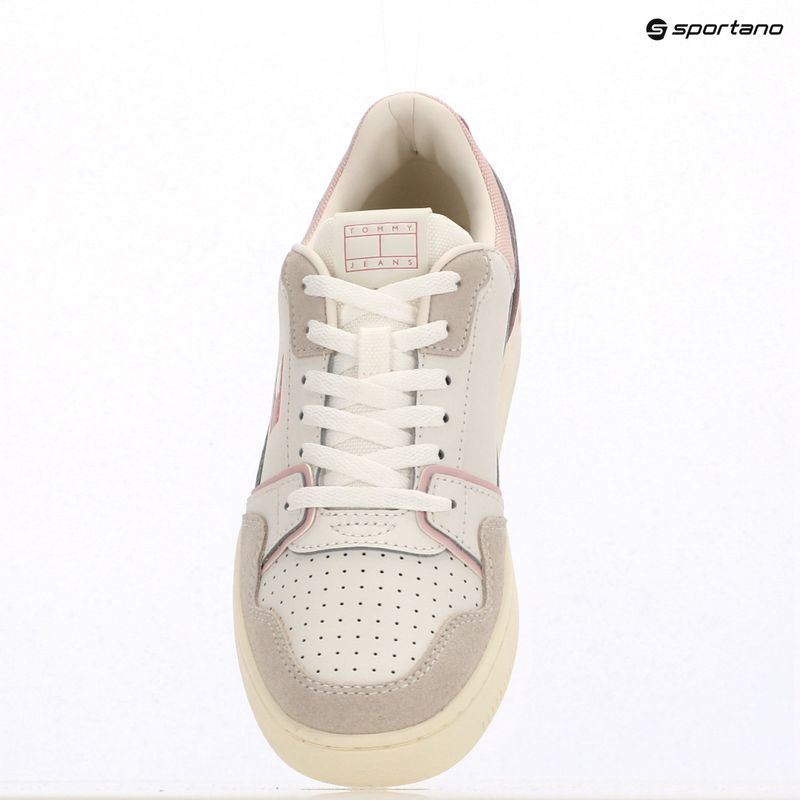 Moteriški batai Tommy Jeans Retro Basket ecru/misty pink 9