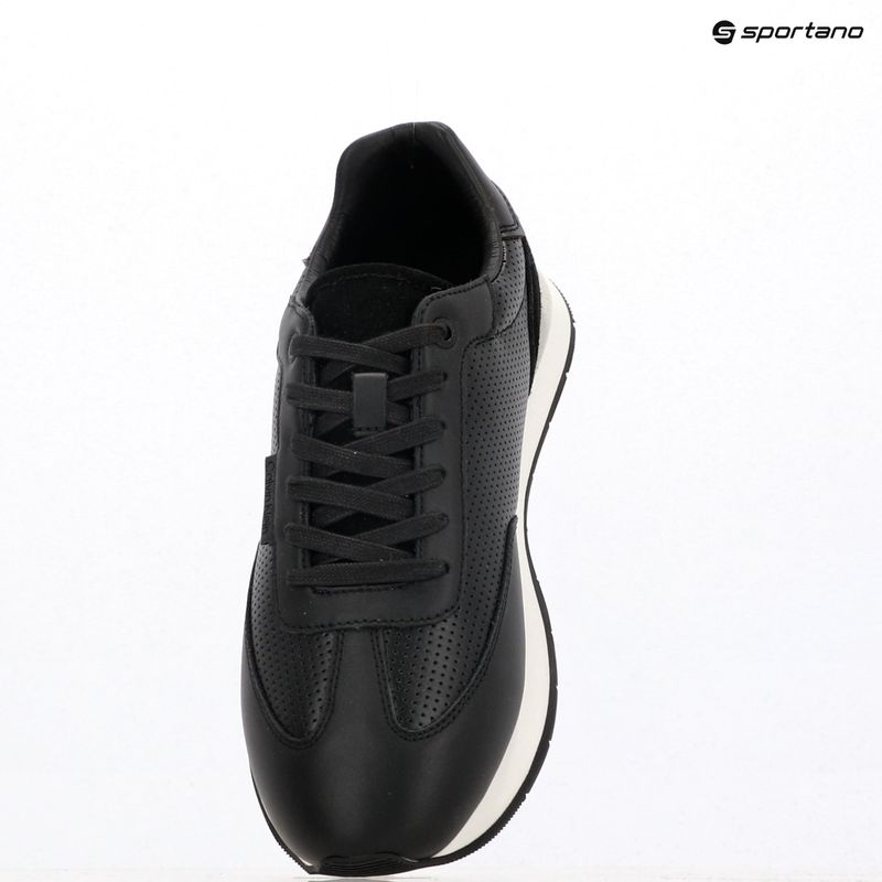 Vyriški batai Calvin Klein HM0HM01871 Low Prof Runn Laceup Perf Lth Black/Bright White 9