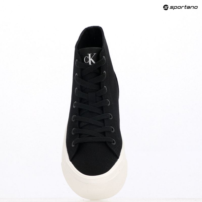Moteriški sportiniai bateliai Calvin Klein YW0YW01764 Vulc Flatform Mid Cv Mg black/bright white 9