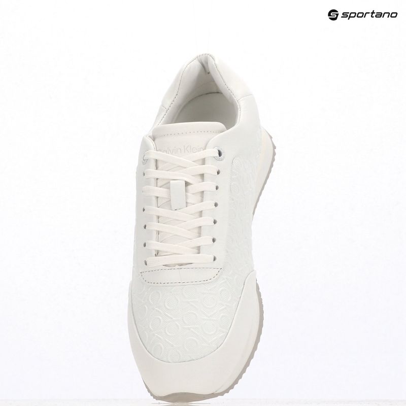 Moteriški batai Calvin Klein HW0HW02574 Runner Lace Up Mono Pu Triple Bright White 9