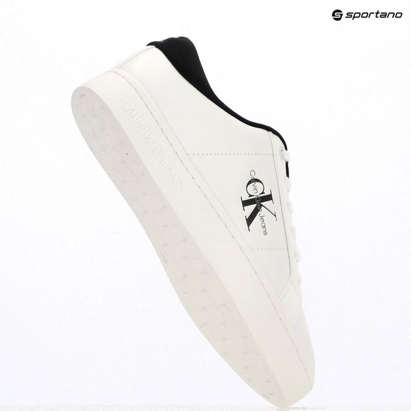 Moteriški batai Calvin Klein YW0YW01444 Classic Cupsole Lowlaceup Lth Wn bright white/black 9