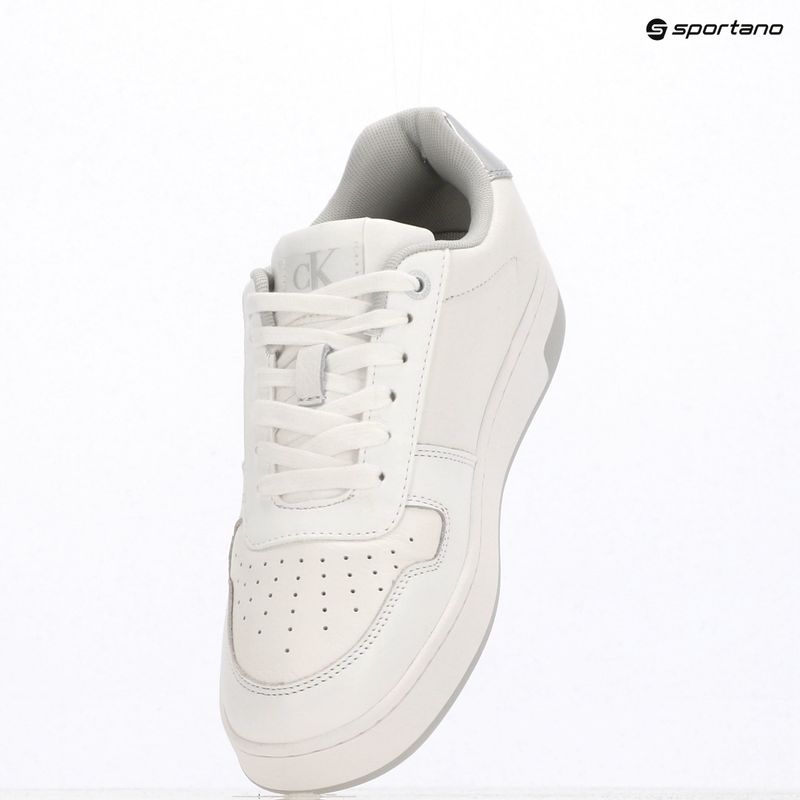 Moteriški batai Calvin Klein YW0YW01765 Basket Cupsole Low Mg bright white/silver 9