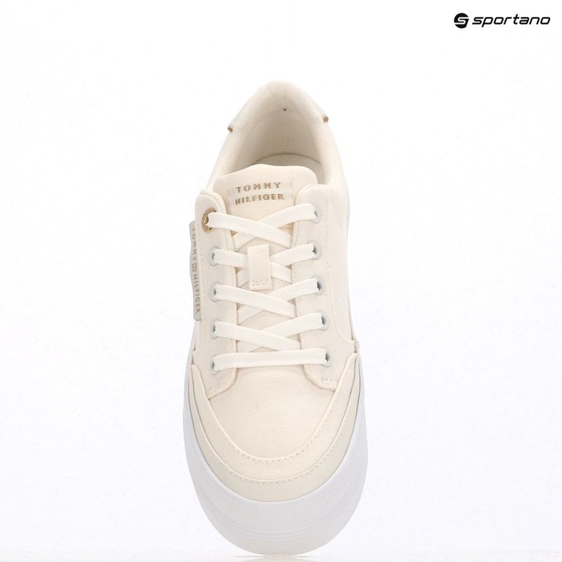 Moteriški sportiniai bateliai Tommy Hilfiger Essential Vulc Textile YBL ecru 9
