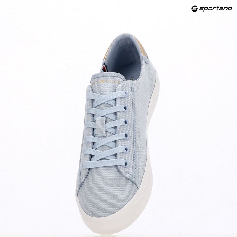 Moteriški sportiniai bateliai Tommy Hilfiger Vulc Canvas Lace Up breezy blue 9