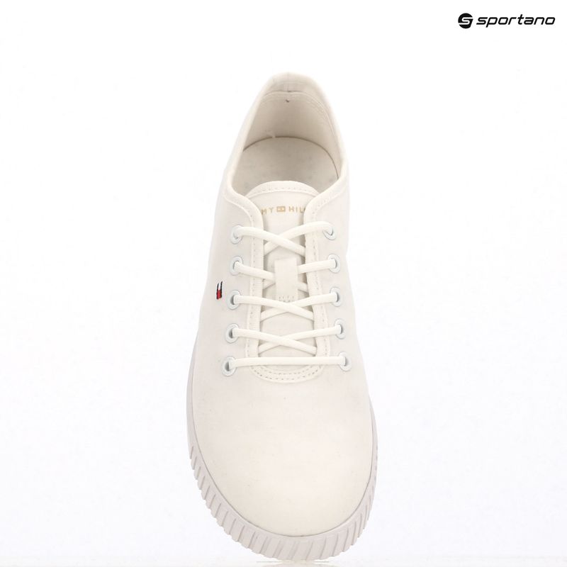 Moteriški sportiniai bateliai  Tommy Hilfiger Canvas Lace Up white 9