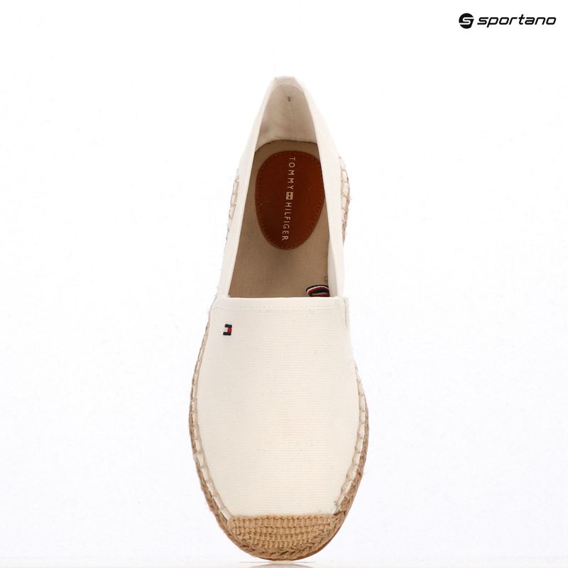 Moteriški batai Tommy Hilfiger Flag Canvas ecru 9
