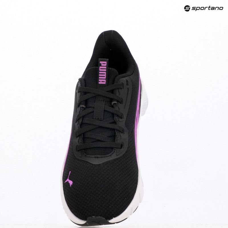PUMA Flexfocus Lite Modern Woven bėgimo bateliai puma black/pure magenta 11