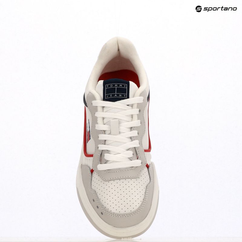 Vyriški batai Tommy Jeans Cupsole Elevated Leather red/white/black 9