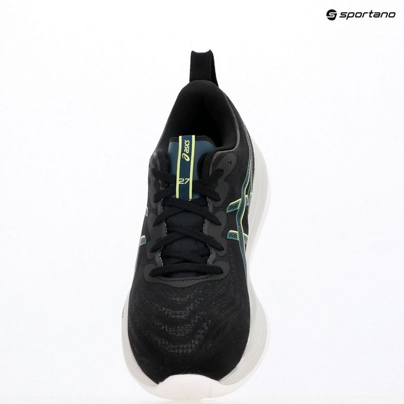 Vyriški bėgimo bateliai ASICS Gel-Cumulus 27 black/lucid yellow 17