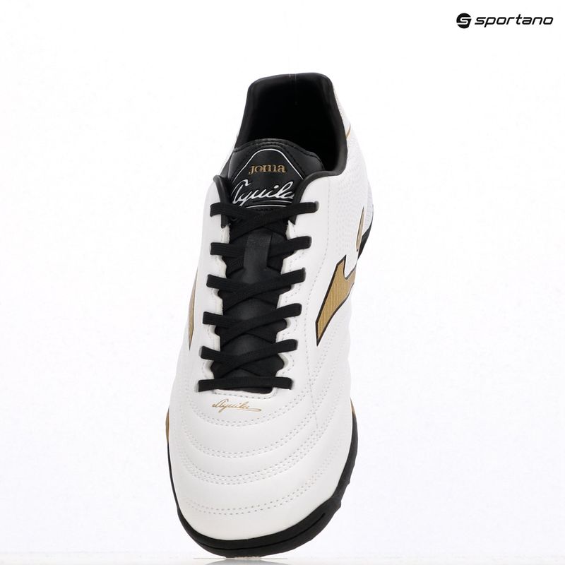 Vyriški futbolo batai Joma Aguila TF white/gold 9