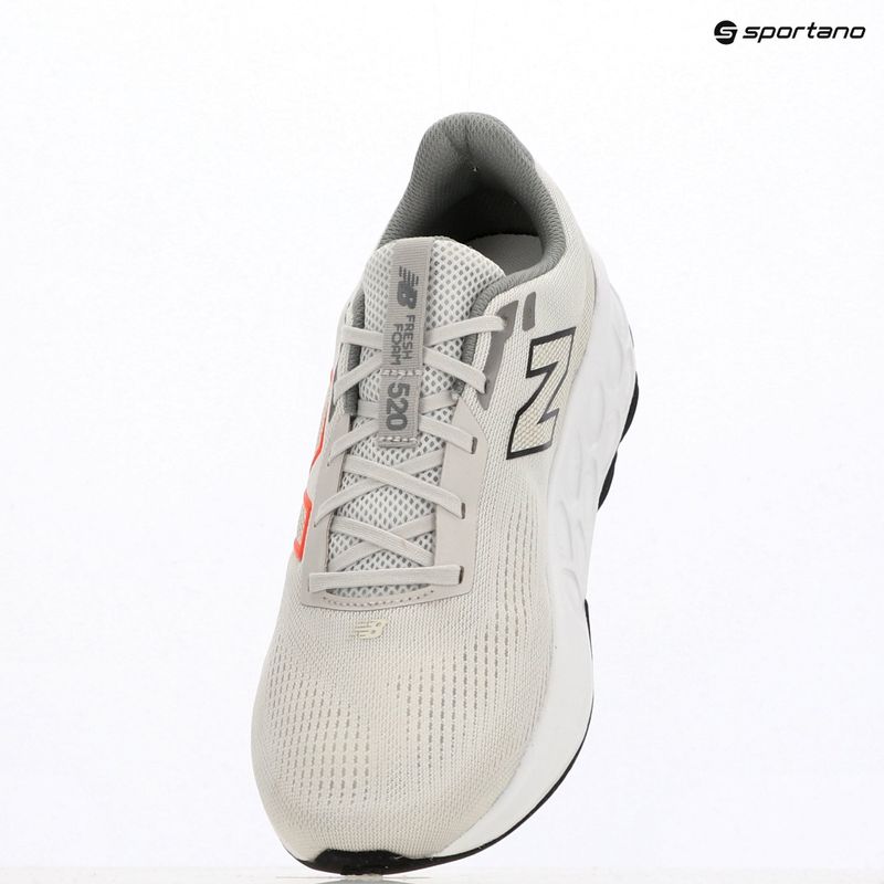Vyriški bėgimo bateliai New Balance Fresh Foam 520's V9 grey matter 9