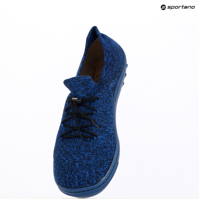 Vyriški barefoot batai Brubeck Barefoot Merino tamsiai mėlyni/mėlyni 9