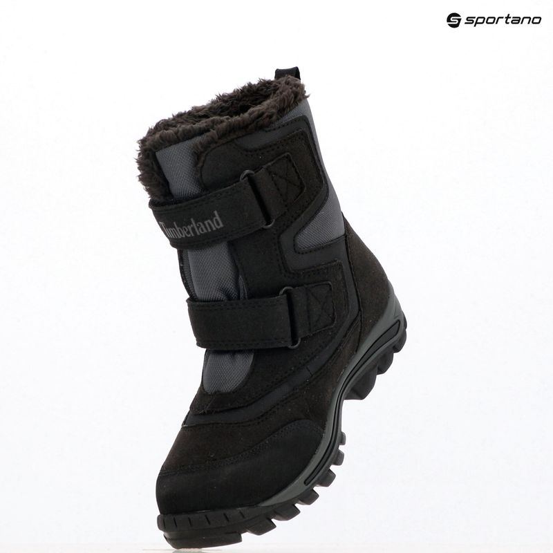 Vaikiški sniego batai Timberland Chillberg 2-Strap Gore-Tex jet black 10