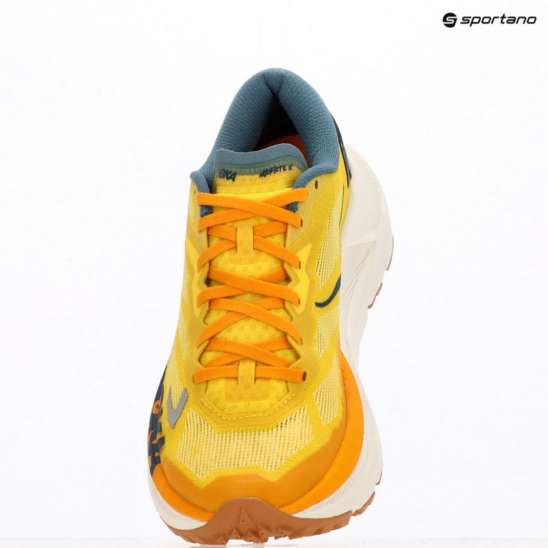 Vyriški bėgimo batai Hoka Mafate X zest/mountain fog 13