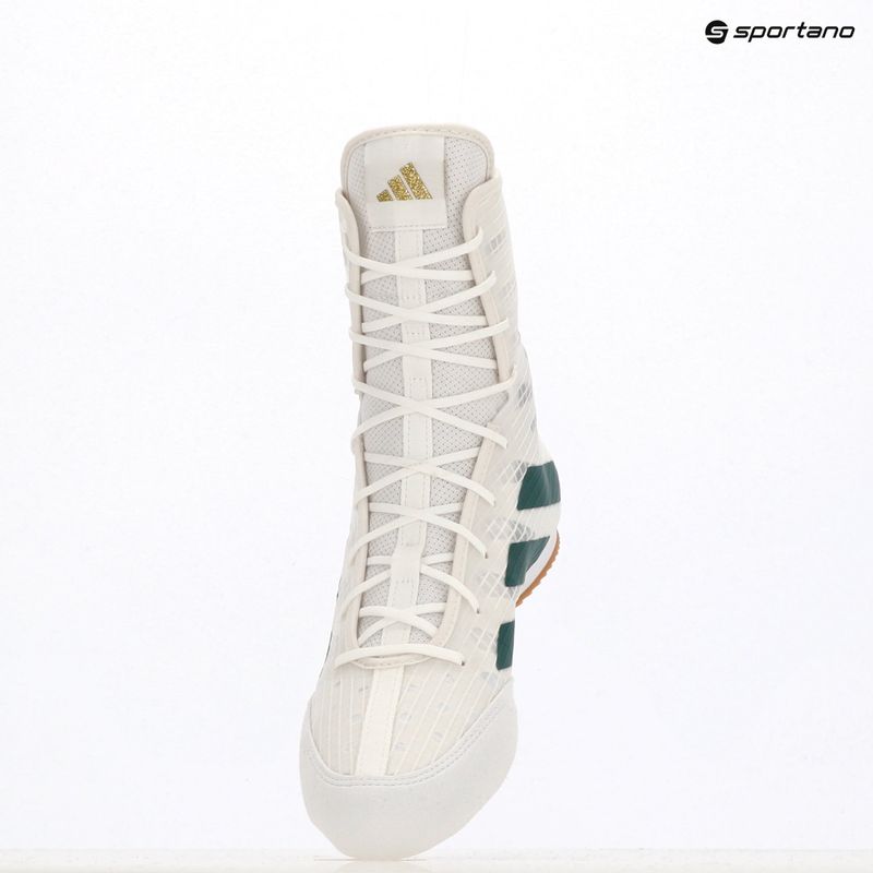 Bokso bateliai adidas Box Hog 4 cloud white/collegiate green/core black 19
