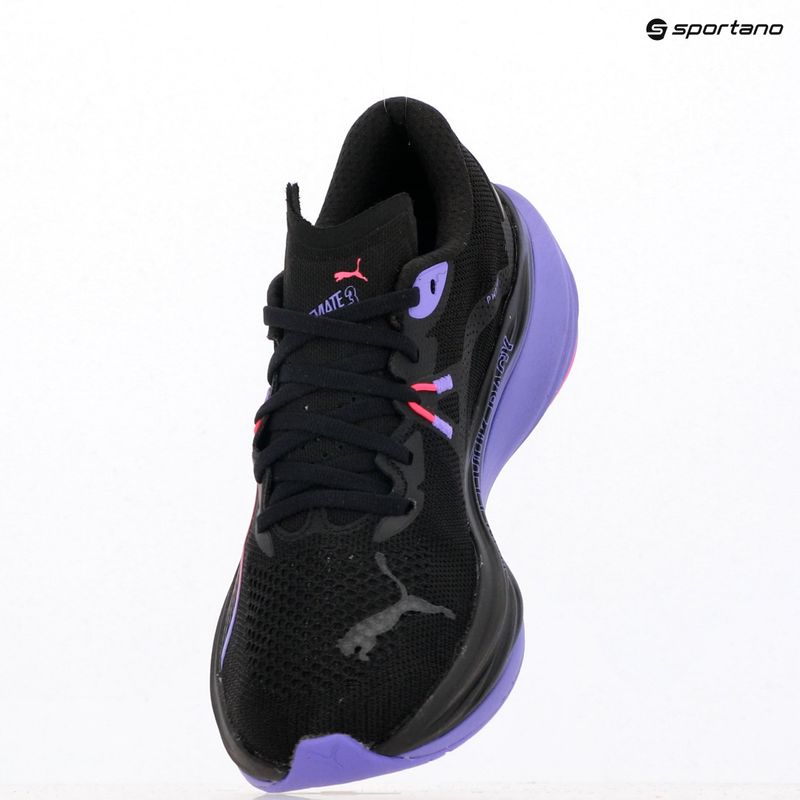 Moteriški bėgimo bateliai PUMA Deviate Nitro 3 Digitokyo puma black / fluro pink pes 9