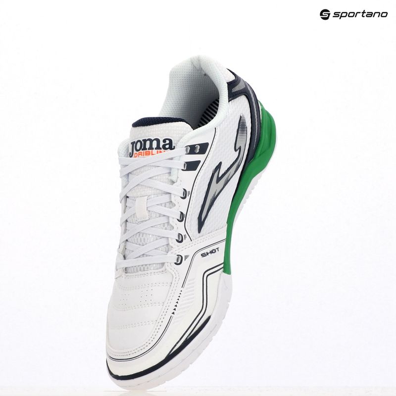 Vyriški futbolo batai Joma Dribling IN white 11