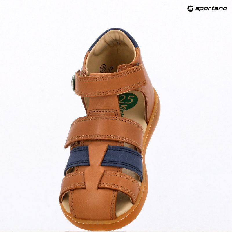 Vaikiški sandalai Kickers Kick Pod camel/navy 9