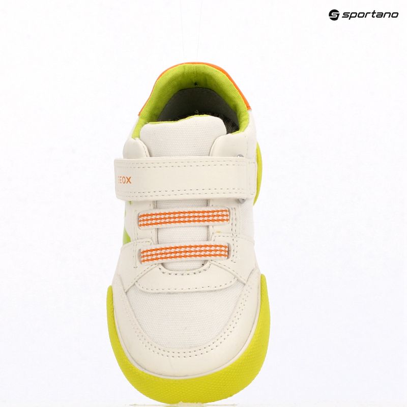 Vaikiški batai Geox Gisli white/fluo green 18