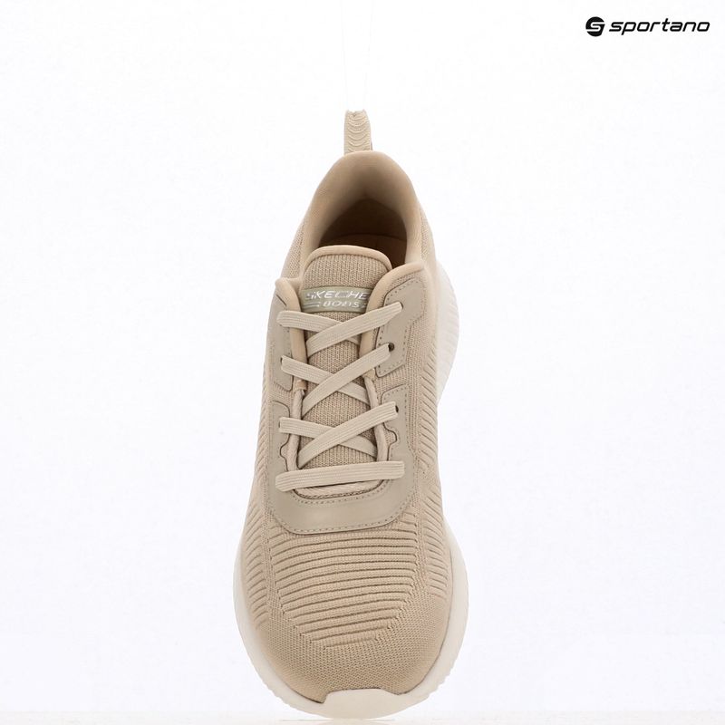 Moteriški batai SKECHERS Bobs Sport Squad Tough Talk beige 15