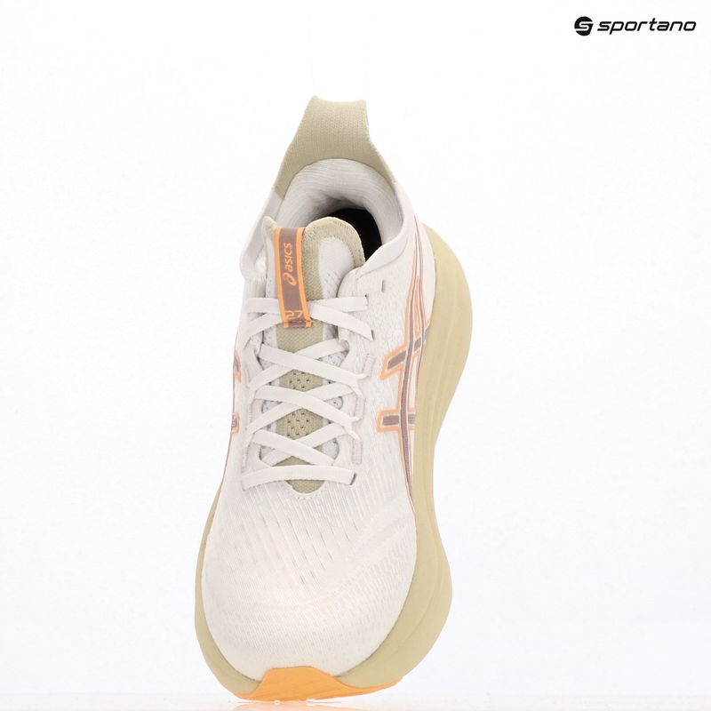 Vyriški bėgimo bateliai ASICS Gel-Nimbus 27 white/fawn 17
