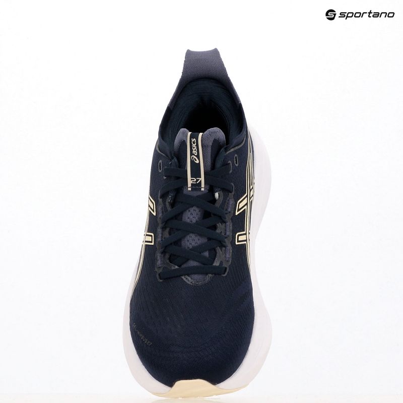 Vyriški bėgimo bateliai ASICS Gel-Nimbus 27 midnight/vanilla 9