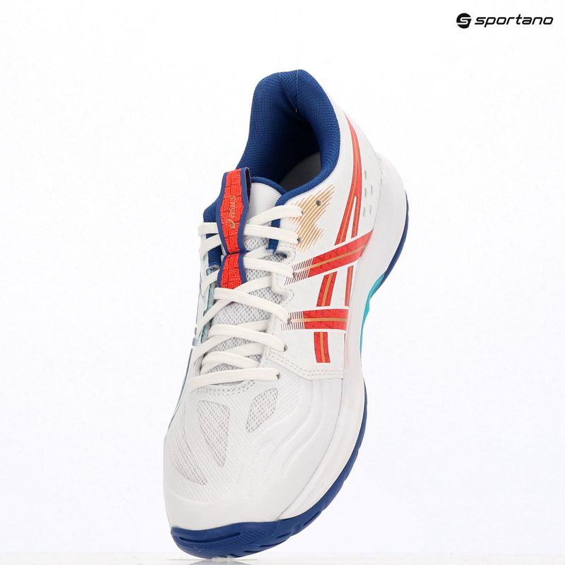 Vyriški tinklinio batai ASICS Powerbreak FF balti/asics mėlyni 17