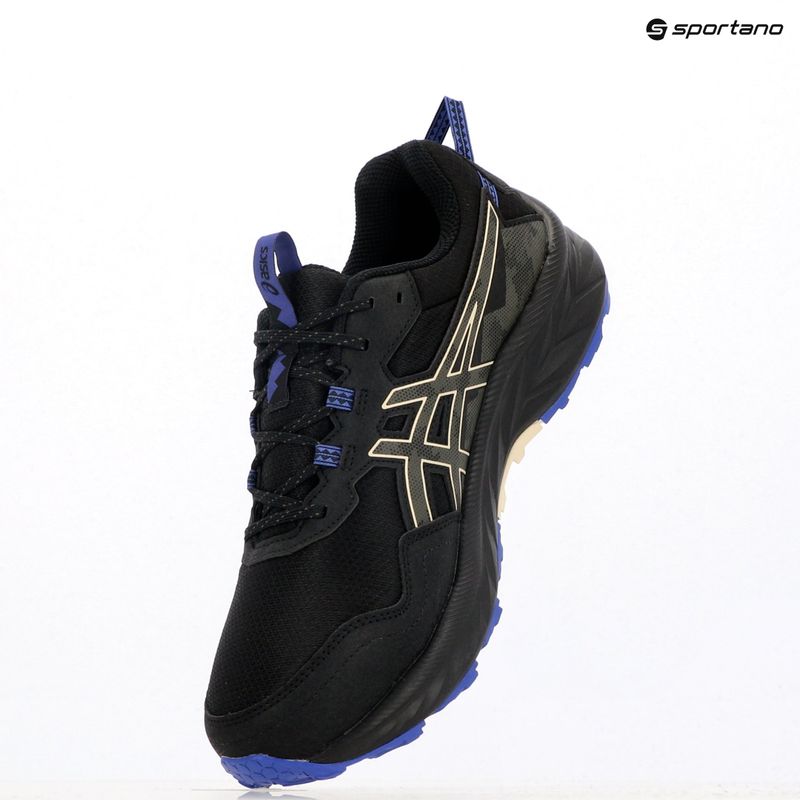 Vyriški bėgimo batai ASICS Gel-Venture 10 Waterproof black/brown stone 9