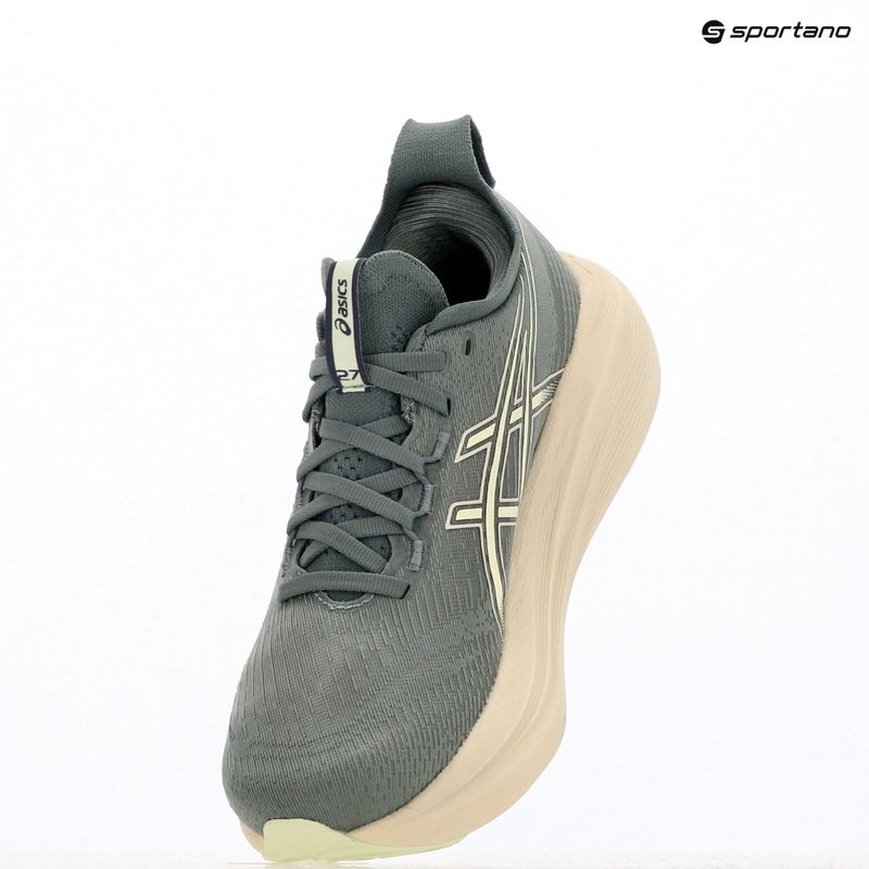 Moteriški bėgimo batai Asics Gel-Nimbus 27 monument/blue/whisper green 9
