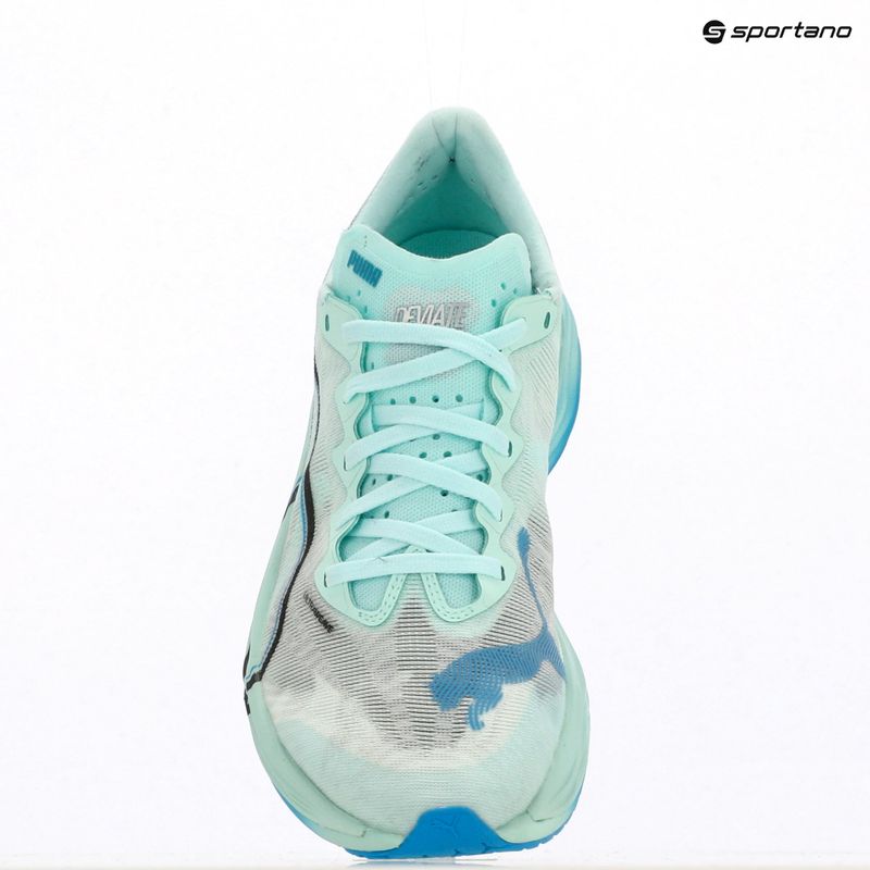 Moteriški bėgimo bateliai PUMA Deviate Nitro Elite 3 mint melt/speed blue 16
