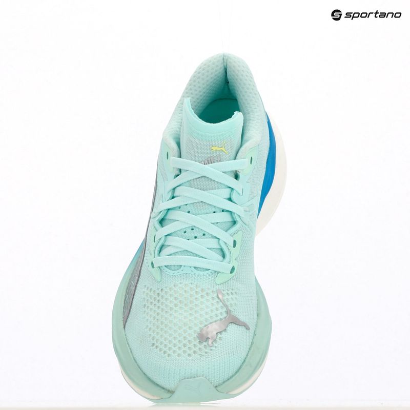 Moteriški bėgimo bateliai PUMA Deviate Nitro 3 mint melt/speed blue 16