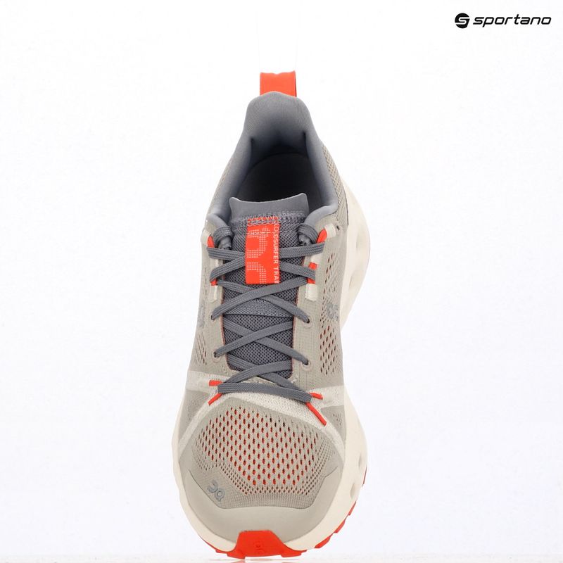 Moteriški bėgimo batai On Cloudsurfer Trail fossil/ivory 9