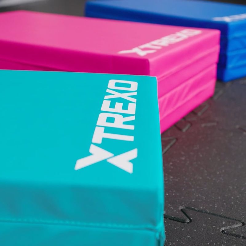 Gimnastikos kilimėlis XTREXO sulankstomas 195 x 80 x 5 cm žalias 15