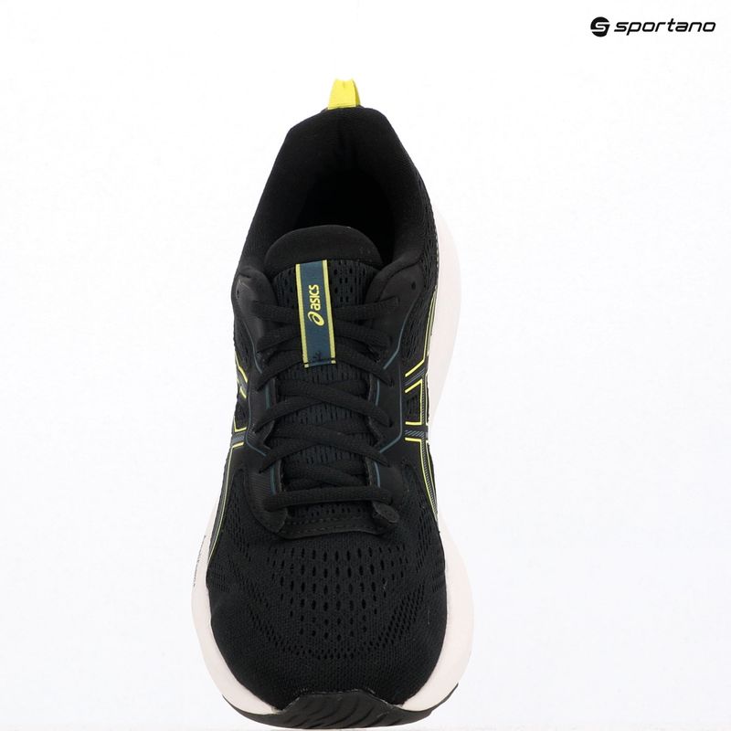 Vyriški bėgimo bateliai ASICS Gel-Contend 9 black/citron 17