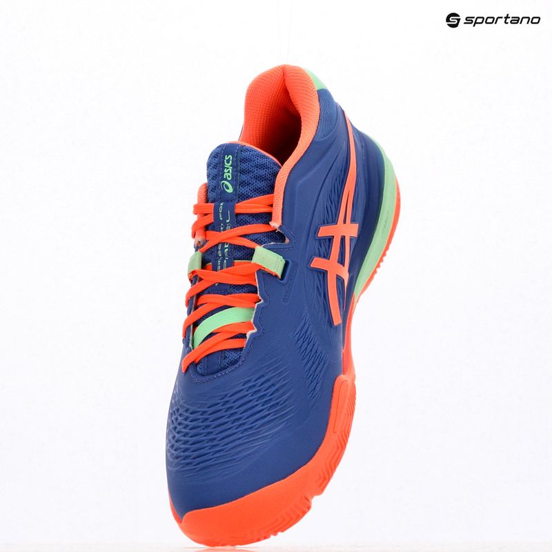 Vyriški padelio batai ASICS Gel-Resolution X dark cobalt/vivid coral 16