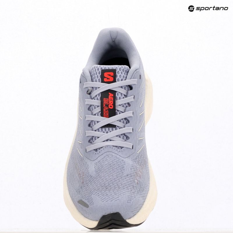 Moteriški bėgimo bateliai Salomon Aero Blaze 3 cosmic sky/vanilla ice/neon flame 10