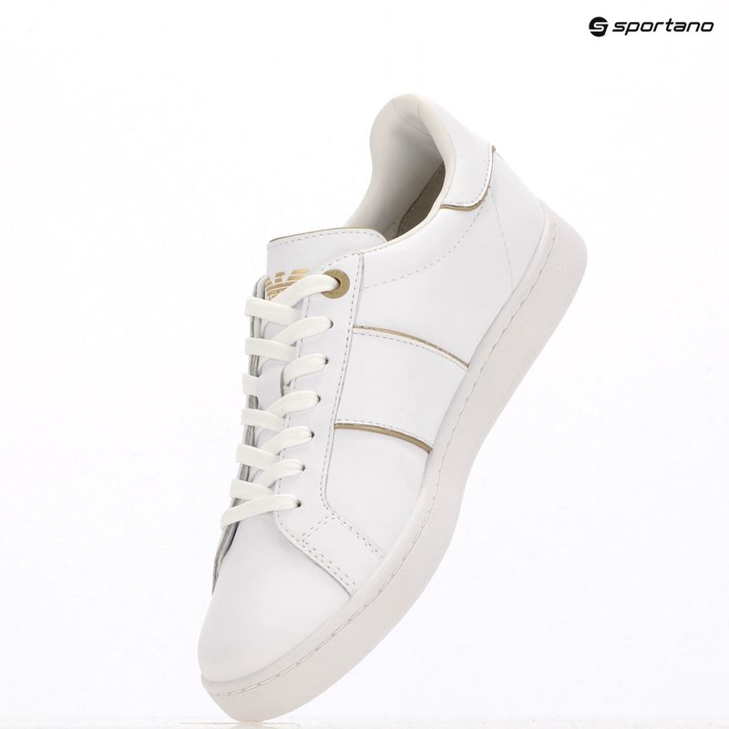 Batai EA7 Emporio Armani Classic Logo full wht/gold detail 12