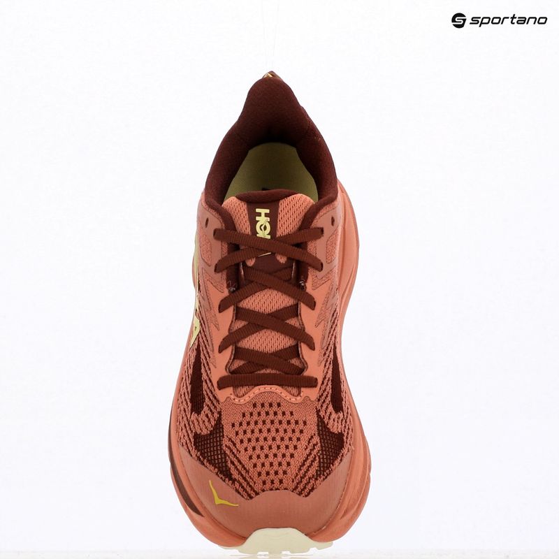 Moteriški bėgimo bateliai HOKA Challenger 8 blush/dark cedar 11
