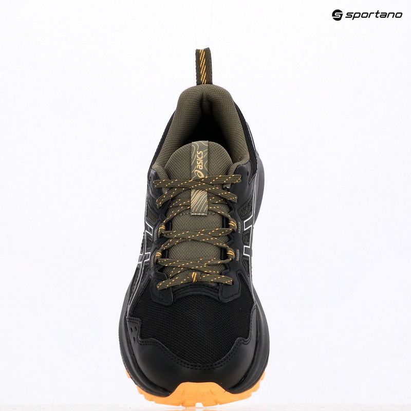 Vyriški bėgimo bateliai ASICS Trail Scout 3 black/white 17