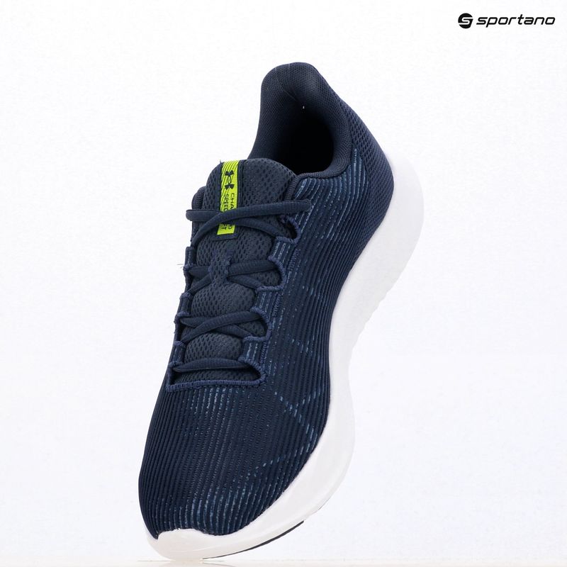 Vyriški bėgimo batai Under Armour Charged Speed Swift washed navy/black/high vis yellow 9