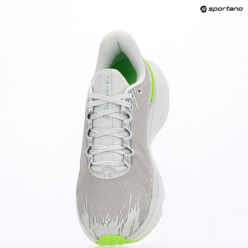 Bėgimo batai Under Armour Infinite Pro 2 Storm distant gray/mod gray/hyper green 9