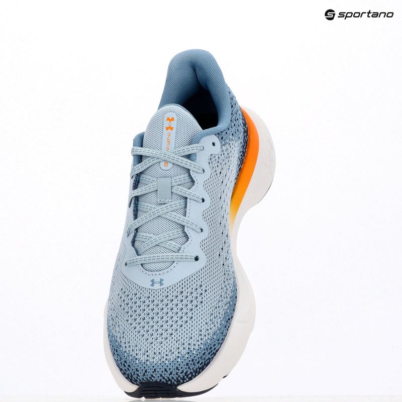 Vyriški bėgimo batai Under Armour Infinite blue calm/blue smoke/squad orange 9