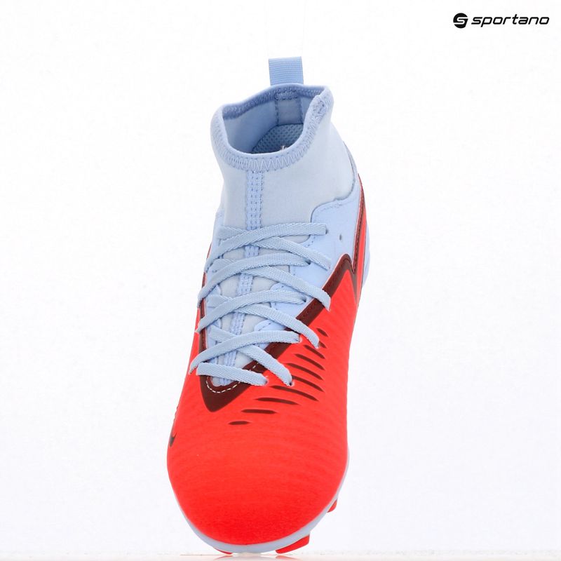 Nike Phantom 6 High Club FG/MG vaikų futbolo bateliai royal tint/bright crimson 15