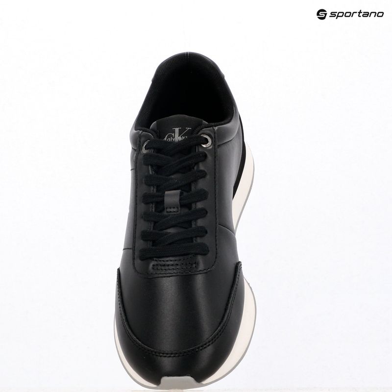 Moteriški batai Calvin Klein YW0YW01942 Retro Runner Lace Up Leather MG black/formal gray 9