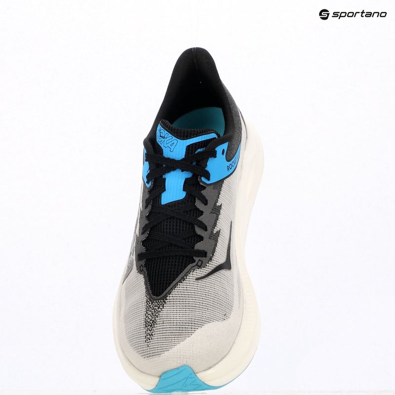 Bėgimo bateliai HOKA Rocket X 3 balta/juoda 15