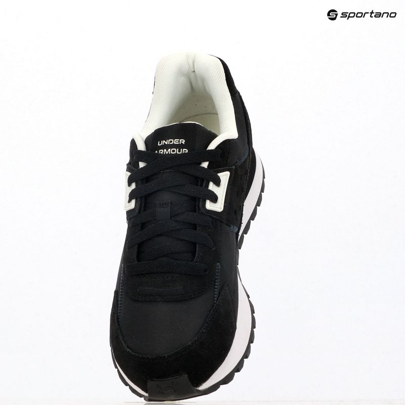 Vyriški treniruočių batai Under Armour Essential Runner black/white/blach 9