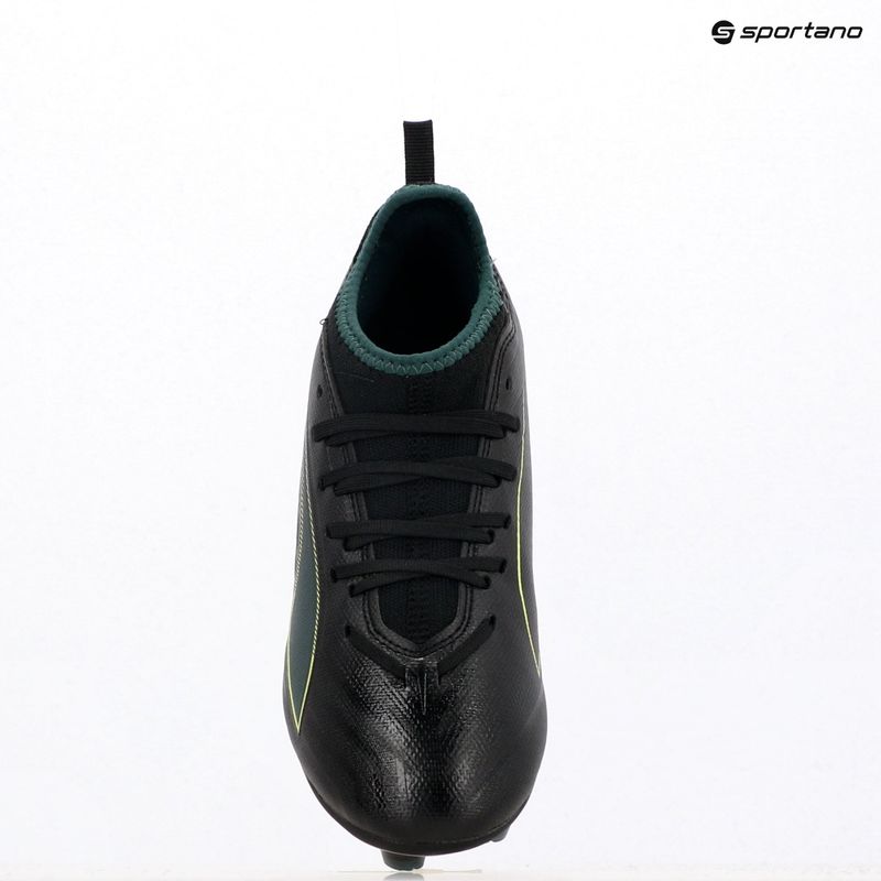 Vaikiški futbolo batai PUMA Ultra 6 Match FG/AG Jr puma black/fizzy light/green terrain 11