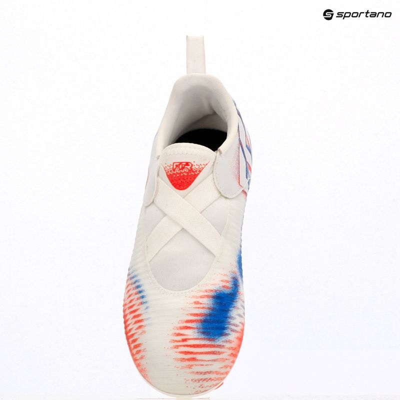 Vaikiški futbolo bateliai PUMA Future 8 Match LL FG/AG Jr puma white/puma black/glowing red 10